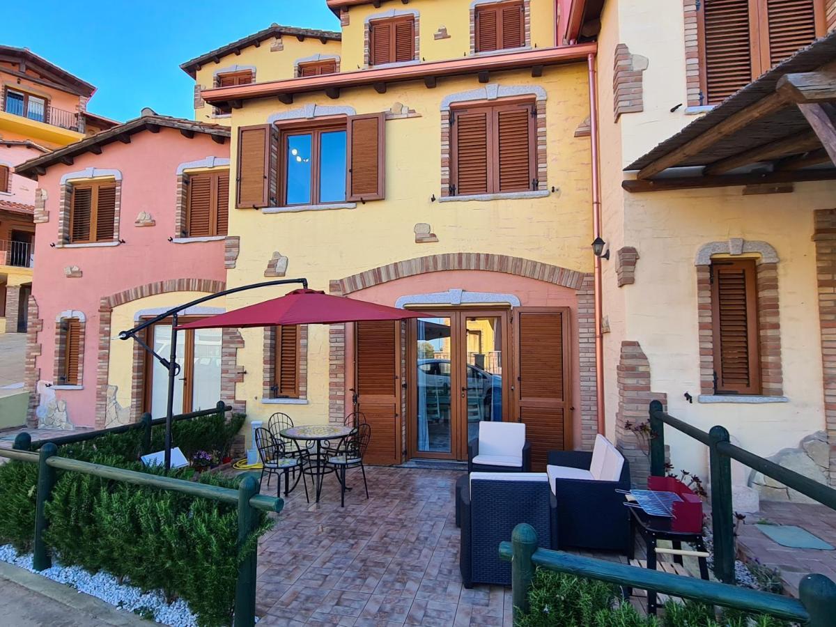 L'Estasi Tanca Piras A Bordo Piscina Con Vista Mare Villa Nebida Exterior photo