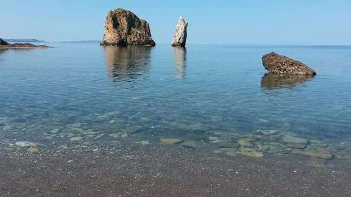 L'Estasi Tanca Piras A Bordo Piscina Con Vista Mare Villa Nebida Exterior photo